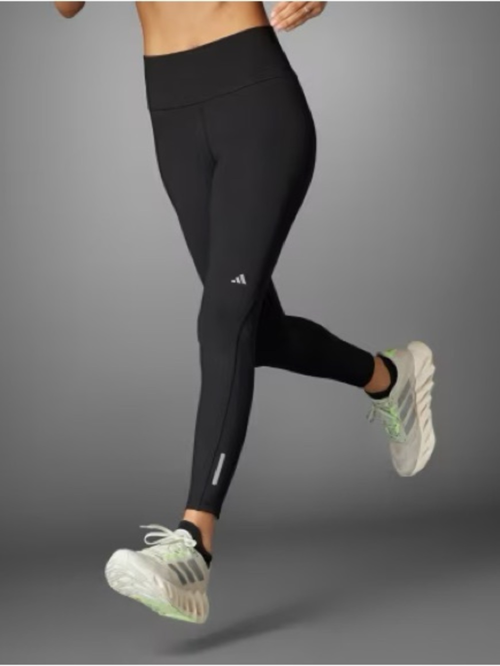 Adidas Ultimate 7/8 AEROREADY Running Leggings Black M NWT High Rise - Picture 13 of 16